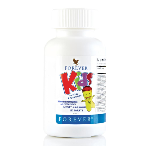 Forever Kids® Chewable Multivitamin for Children – Grape
